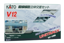 Kato 20-871 N V12 Double-Track Viaduct Set Unitrack