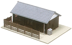 Kato 23235 N Rural Section House Assembled