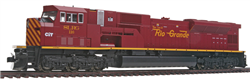 Kato 37-6391 HO EMD SD90/43MAC DC San Luis & Rio Grande #116