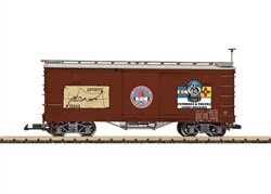 LGB 40671 G Wood Boxcar Cumbres & Toltec Boxcar Red 426-40671