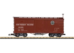 LGB 48672 G Wood Boxcar Southern Pacific #2 Black Lines Logo