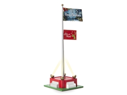 Lionel 2129220 O Christmas Joy Flagpole