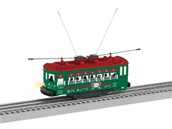 Lionel 2135140 O North Pole Central Trolley