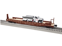 Lionel 2226310 O36 50' Flatcar with Firetruck Southern SOU #51819