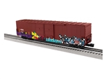 Lionel 2326182 O WCOR Graffiti 60' Boxcar #6521