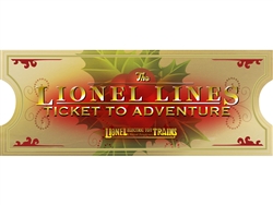 Lionel 922061 Lionel Lines 2016 Ticket Ornament