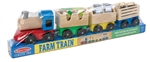 Melissa & Doug 4545 Wooden Farm Train