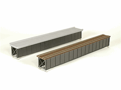 Micro Engineering 75-505 HO Deck-Girder Bridge w/Open Deck Kit Scale Length 85'