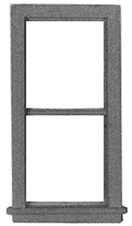 Micro Engineering 80-068 HO Windows 2-Pane 28 x 64" Pkg 8