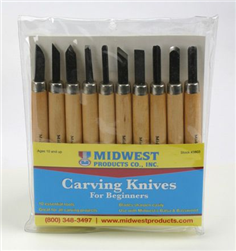 Midwest 3803 Carving Knives 10 pc. Set