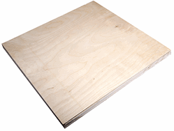 Midwest 5305 Craft Plywood Sheet 1/8" Thick Pkg 6 12 x 12"