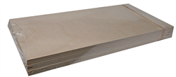Midwest 5315 Craft Plywood Sheet 1/4" Thick Pkg 6 12 x 12" 