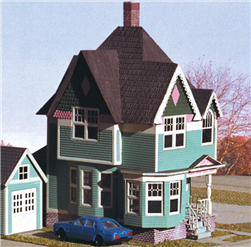 Micro Structures 224041 Z The Seattle Victorian Home Kit