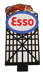 Micro Structures 6072 Esso Animated Neon Billboard For HO & N