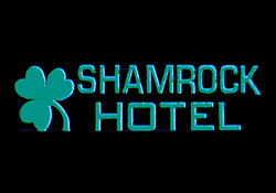 Micro Structures 6181 Horizontal Sign Lighting Kits Animated Shamrock Hotel Large