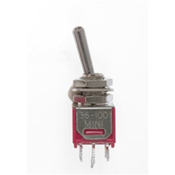 Miniatronics 36-100-02 Sub Miniature Toggle Switches DPDT 3AMP 120V