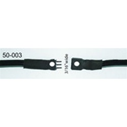 Miniatronics 50-003-01 Micro Mini Connectors 3-Pin 12" Flexible Leads 1 Set