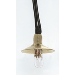 Miniatronics 72-115-05 Lamppost Accessory Parts Lamp Shade w/Bulb 1.5V 40mA 5 Sets