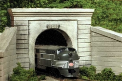 Monroe Models 214 N Single Track Tunnel Portal Grooved Concrete
