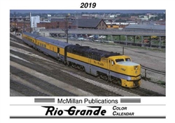 McMillan RG19 2019 Calendar Denver & Rio Grande Western