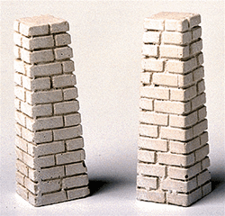 Model Railstuff 1400 HO Mr. Plaster Unpainted Kits Stone Footings for Micro Engineering Viaduct Tower