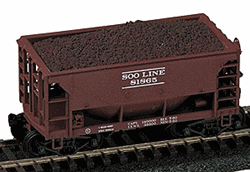 Model Railstuff 2040 HO Taconite Loads One-Piece Painted Plaster Casting For Walthers Ore Car