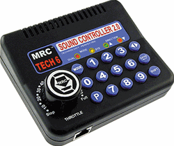 USE MRC0001200 MRC 1200 Tech 6 DC Sound Controler 2.0 Throttle 2 Amps 500-1200