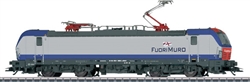 Marklin 36191 HO Siemens Vectron Class 191 Electric 3-Rail w/Sound & Digital Fuori Muro Era VI gray blue red 441-36191