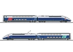 Marklin 37793 HO TGV Euroduplex High-Speed Train-Only Set 3-Rail Sound and Digital French State Railways SNCF