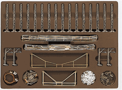 Marklin 8199 Z Catenary Set for T1 T2 T3 Extension Sets 441-8199