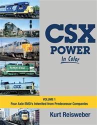 Morning Sun 1608 CSX Power In Color Volume 1 Four-Axle Inherited EMDs