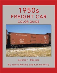 Morning Sun 1741 1950s Freight Car Color Guide Volume 1: Boxcars