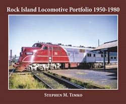 Morning Sun 4910 Rock Island Locomotive Pictorial 1950-1980 Softcover