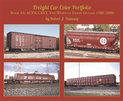 Morning Sun 6336 Freight Car Color Portfolio Book 4 ACFX-CSXT Soft Cover