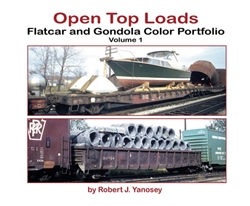 Morning Sun 6476 Open-Top Loads Flatcar and Gondola Color Portfolio Volume 1 Softcover