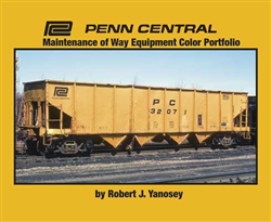 Morning Sun 7030 Penn Central Maintenance of Way Equipment Color Portfolio