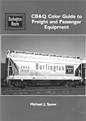 Morning Sun 953 Book CB&Q Color Guide Freight/Passenger Equipment