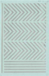 Microscale 1164 Parallel Stripes White 1/64" Wide