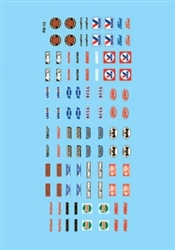 Microscale 16413 Decals Pinewood Racer Sponsor Decals 460-16413