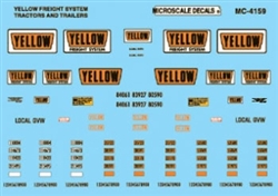 Microscale 4159 HO Trucking Company Vehicles Mini-Cals Freight System Tractors & Trailers 1975+