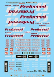 Microscale 60454 N Intermodal Equipment Prefered Pool/Milwaukee Road 45' Trailer 1980