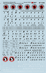 Microscale 871336 HO Railroad Decal Set Great Northern Scheme ACF Centerflow Covered Hoppers