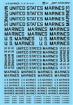 Microscale AC480032 1/48 U.S. Marines 3, 6, 9, 12 in