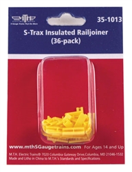 MTH 35-1013 Insulated Rail Joiners S Trax Pkg(36)