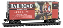 Micro Trains 10100881 N Modified Pullman-Standard 40' Hy-Cube Boxcar Railroad Magazine April 1941