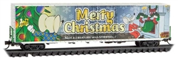 Micro-Trains 102 00 280 N 60' Excess-Height Double-Plug-Door Boxcar 2023 Micro-Mouse Christmas