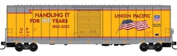 Micro Trains 104 00 110 N 60' Excess Height Single-Door Boxcar with Riveted Sides Union Pacific 160th Anniversary Commemorative #6222