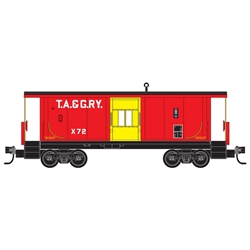 Micro Trains 130 00 270 N Steel Bay Window Caboose Tennessee Alabama & Georgia X72