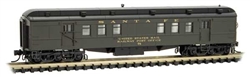 Micro Trains 140 00 041 Pullman Heavyweight 60' Railroad Post Office Santa Fe 78