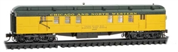 Micro Trains 140 00 430 N Pullman Heavyweight 60' Railroad Post Office Chicago & North Western #9425